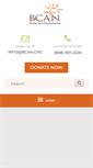 Mobile Screenshot of bcan.org
